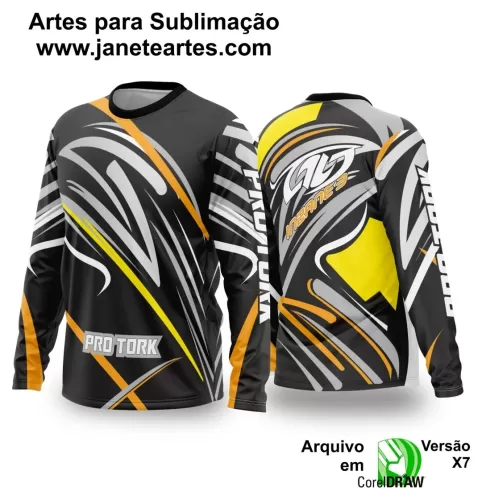 Template Camiseta - Trilheiro -  Motocross - 2024 - 2025