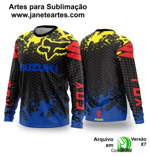 Template Camiseta - Trilheiro -  Motocross - 2024 - 2025