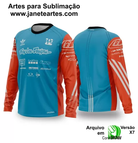 Template Camiseta - Trilheiro -  Motocross - 2024 - 2025