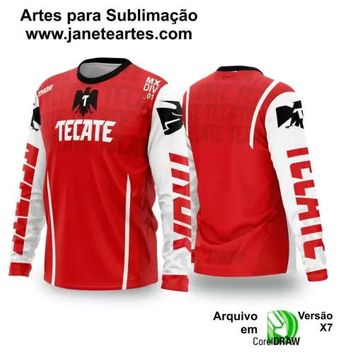 Template Camiseta - Trilheiro -  Motocross - 2024 - 2025