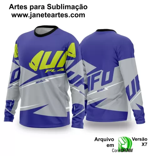 Template Camiseta - Trilheiro -  Motocross - 2024 - 2025