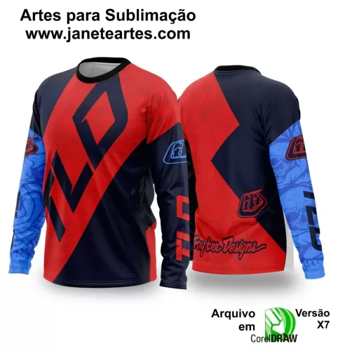 Template Camiseta - Trilheiro -  Motocross - 2024 - 2025