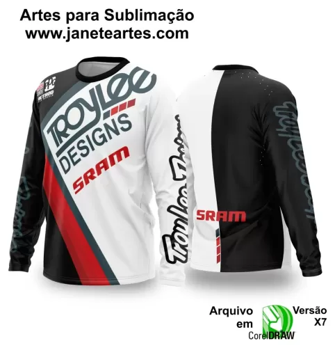 Template Camiseta - Trilheiro -  Motocross - 2024 - 2025