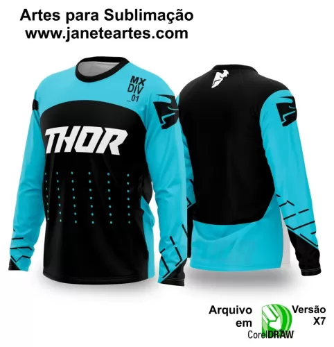 Template Camiseta - Trilheiro -  Motocross - 2024 - 2025